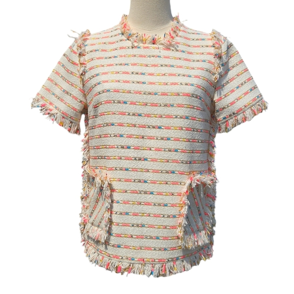 Floriane Fosso Multicolored Top - Size Small